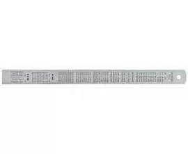 Фото товара «Линейка стальная Kinex 500х30х1 мм»