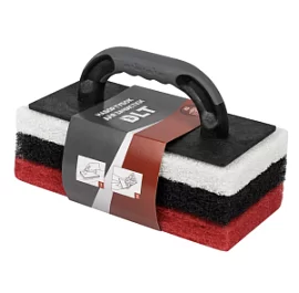 Фото товара «Набор губок с ручкой для зачистки плитки DLT GUB (3 шт)»