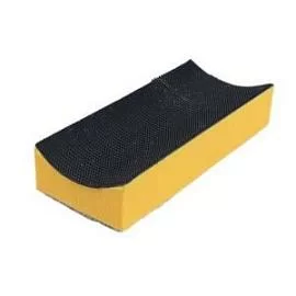 Фото товара «Профильная шлифовальная база под липучку Uniqtool 97x39 мм внутренний радиус»