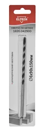 Товар «Сверло по бетону Elitech 6х150 мм (1 шт)» Фото товара «Сверло по бетону Elitech 6х150 мм (1 шт)»