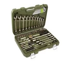 Товар «Набор головок с комбинированными ключам Дело Техники 1/4", 1/2" (77 шт)» Фото товара «Набор головок с комбинированными ключам Дело Техники 1/4", 1/2" (77 шт)»