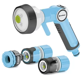 Фото товара «Комплект с 4-х функциональным пистолетом-наконечником для полива Cellfast ERGO 3/4'' (53-545)»