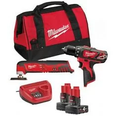 Вы смотрели Набор инструментов Milwaukee M12 ВPP2D-402В (Li-Ion 4Ач)