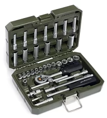 Раннее вы смотрели Набор головок и принадлежностей Дело Техники 1/4" (35 шт) Вы смотрели Набор головок и принадлежностей Дело Техники 1/4" (35 шт)