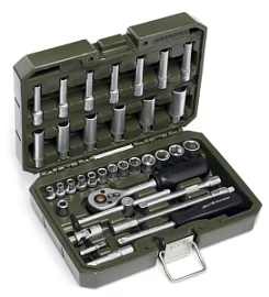 Товар «Набор головок и принадлежностей Дело Техники 1/4" (35 шт)» Фото товара «Набор головок и принадлежностей Дело Техники 1/4" (35 шт)»