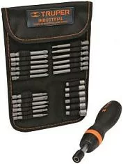 Раннее вы смотрели Отвертка с трещоткой и битами Truper JDM-26 (18219) Вы смотрели Отвертка с трещоткой и битами Truper JDM-26 (18219)