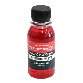 Фото товара «Масло для 2-х тактного двигателя Интерскол Premium 2Т 0,1 л. синтетическое»
