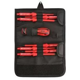 Товар «Набор диэлектрических отверток КВТ Профи НИО-1107 ( 7 шт)» Фото товара «Набор диэлектрических отверток КВТ Профи НИО-1107 ( 7 шт)»