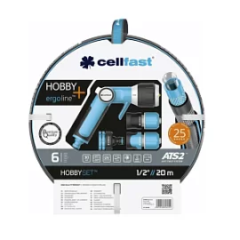 Товар «Набор для полива Cellfast HOBBY 1/2" 20 м (16-209)» Фото товара «Набор для полива Cellfast HOBBY 1/2" 20 м (16-209)»
