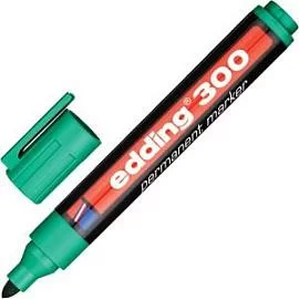 Товар «Маркер перманентный Edding 1,5-3 мм, зеленый (300/4)» Фото товара «Маркер перманентный Edding 1,5-3 мм, зеленый (300/4)»