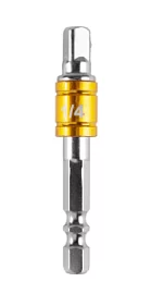 Товар «Переходник для торцевых головок Monogram Special HEX 1/4" > SQ 1/4" 65 мм» Фото товара «Переходник для торцевых головок Monogram Special HEX 1/4" > SQ 1/4" 65 мм»