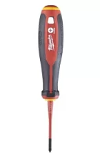 Вы смотрели Отвертка крестовая Milwaukee VDE PH2 x100 мм диэлектрическая с трехгранной рукояткой
