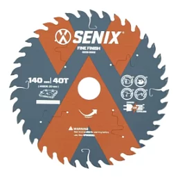 Товар «Диск пильный Senix 140 мм х 20 мм 40Т по дереву» Фото товара «Диск пильный Senix 140 мм х 20 мм 40Т по дереву»