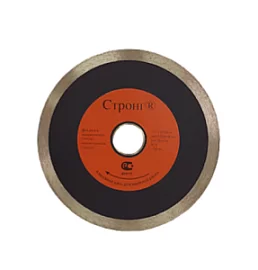 Фото товара «Диск алмазный Strong PRO 125х1,4х20/22,2 мм по керамограниту сплошной, тонкий рез»