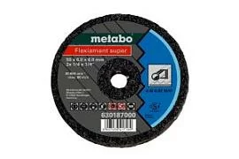 Фото товара «Диск шлифовальный по металлу Metabo А24 50x6х6 мм »