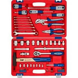 Товар «Набор инструментов универсальный Мастак 01-058C (58 шт)» Фото товара «Набор инструментов универсальный Мастак 01-058C (58 шт)»