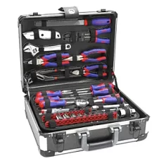 Вы смотрели Набор инструментов WORKPRO в алюминиевом кейсе (297 шт) (WP209031)