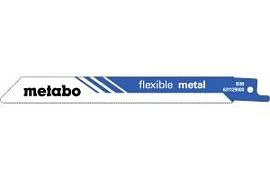 Фото товара «Полотно сабельное Metabo Flexibale Metal 150х0,9 мм (2 шт)»