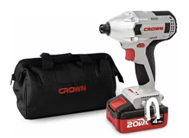 Товар «Аккумуляторный ударный винтоверт Crown CT22021HX-4 TB (2х4,0 Ач) » Фото товара «Аккумуляторный ударный винтоверт Crown CT22021HX-4 TB (2х4,0 Ач) »