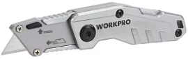 Фото товара «Нож складной WORKPRO алюминиевый (WP211010)»