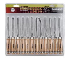 Вы смотрели Набор резцов по дереву Skrab (12 шт)