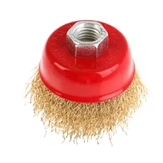 Вы смотрели Корщетка для УШМ Strong 65 мм M14 латунная, чашка