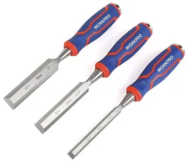 Фото товара «Набор стамесок WORKPRO Cr-V 10/12/25 мм (3 шт) (WP201301)»