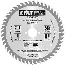 Фото товара «Диск пильный CMT 200X30X2,8/1,8 15° 15° ATB Z=48»