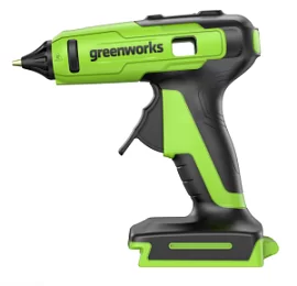 Фото товара «Аккумуляторный клеевой пистолет Greenworks G24GLG (без акк. и з/у)»