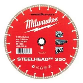 Фото товара «Диск алмазный Milwaukee SteelHead 350х25,4 мм»