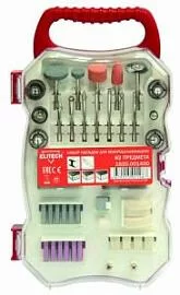 Фото товара «Набор насадок для минифрезера Elitech (82 шт)»