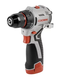 Фото товара «Аккумуляторная дрель-шуруповерт Crown CT21129HMX-2 BMC 12В (2х2,0 Ач) в кейсе»
