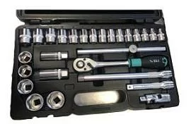 Товар «Набор головок и инструментов VIP-Tool 1/2" (27 шт)» Фото товара «Набор головок и инструментов VIP-Tool 1/2" (27 шт)»