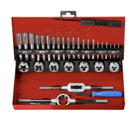 Товар «Набор метчиков и плашек Зубр Мастер (32 шт)» Фото товара «Набор метчиков и плашек Зубр Мастер (32 шт)»