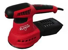 Вы смотрели Эксцентриковая шлифовальная машина Elitech МШЭ 0412Э