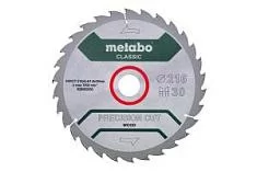 Вы смотрели Диск пильный Metabo 216x2.4 мм 30T