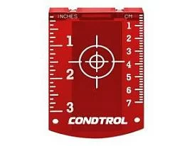 Фото товара «Мишень магнитная для нивелира Condtrol красная»