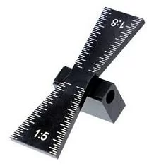 Вы смотрели Шаблон для разметки соединения "Ласточкин хвост" Uniqtool UTM-033D 64х24 мм