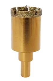 Фото товара «Коронка алмазная Strong Profi Gold 30 мм по керамике с центровочным сверлом»