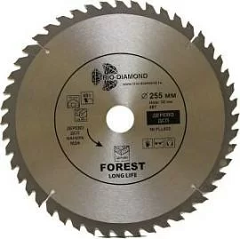 Фото товара «Диск пильный Trio Diamond Forest Long Life 255х30 мм 48Т»