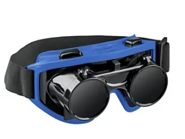 Фото товара «Очки газосварщика Зубр ОГС-5 затемнение 5 DIN, с откидным блоком (1109)»