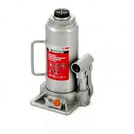 Фото товара «Домкрат гидравлический бутылочный Matrix 10 т 230-460 мм »