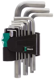Фото товара «Набор ключей шестигранных Wera 1,5-10 мм (9 шт) »