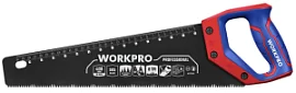 Фото товара «Ножовка по дереву WORKPRO 400 мм 8TPI с тефлоновым покрытием (WP215013)»