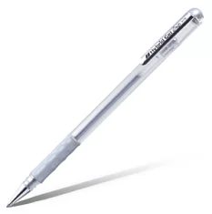 Вы смотрели Ручка гелевая Pentel Hybrid Gel Grip 0,8 мм, серебристая