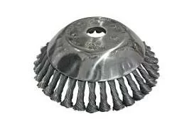 Фото товара «Щетка триммерная Rezer ТВН 200 для зачистки тротуарной плитки»