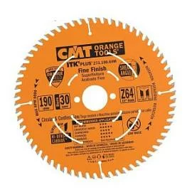 Фото товара «Диск пильный CMT 190X30X2,6/1,6 15° 15° ATB Z=40»