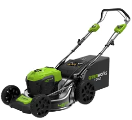 Фото товара «Аккумуляторная самоходная газонокосилка Greenworks GD40LM (без акк. и з/у)»