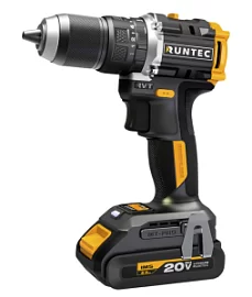Фото товара «Аккумуляторная ударная дрель-шуруповерт Runtec PRO RT-ID223 (2х2,0 Ач)»