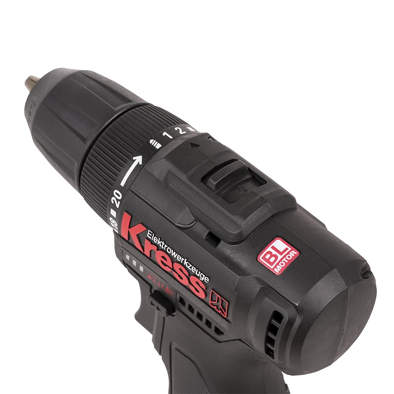 Аккумуляторная дрель-шуруповерт Kress KU202 12V (2х2,0 Ач) в кейсе – №3